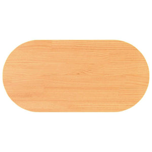 Wachsbrauner Couchtisch Kiefer Massivholz 80cm