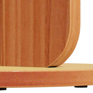 Couchtisch Kiefer Massivholz Wachsbraun 39,5cm