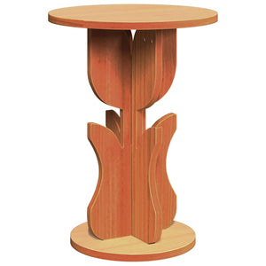 Couchtisch Kiefer Massivholz Wachsbraun 39,5cm