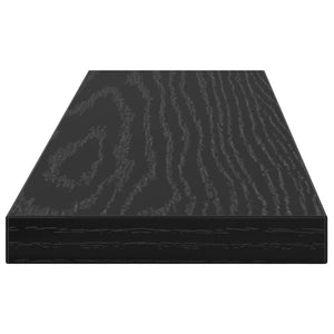 Regalbrett Schwarz 4er Set 40cm