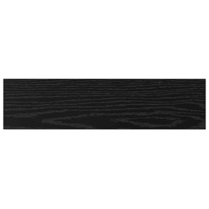 Regalbrett Schwarz 4er Set 40cm