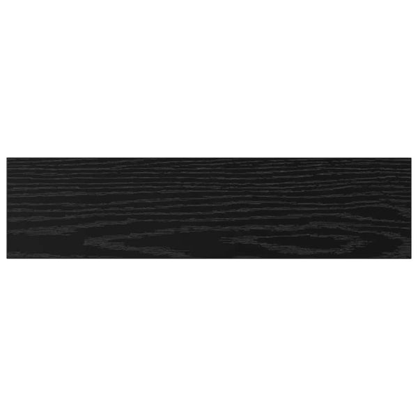 Regalbrett Schwarz 4er Set 40cm