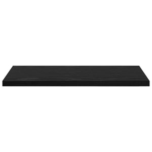 Regalbrett Schwarz 4er Set 40x20 cm