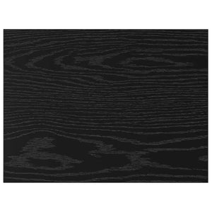 Schwarzes Regalbrett 4er Set 40x30 cm