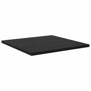 Schwarzes Regalbrett 4er Set 40x40 cm