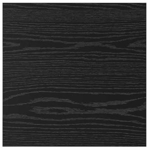 Schwarzes Regalbrett 4er Set 40x40 cm