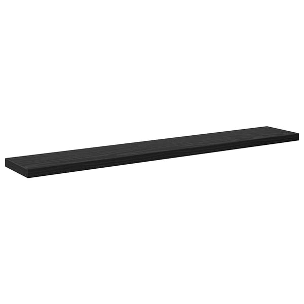 Regalbrett Schwarz 60 cm 4er-Set