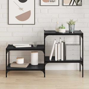 Schwarzes Regalbrett 4er Set 60x40 cm