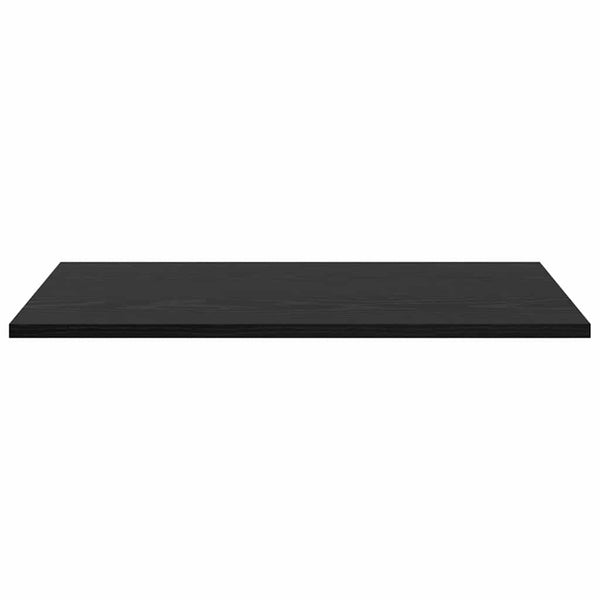 Schwarzes Regalbrett 4er Set 60x40 cm
