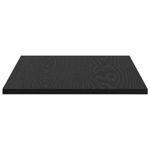 Schwarzes Regalbrett 4er Set 60x40 cm