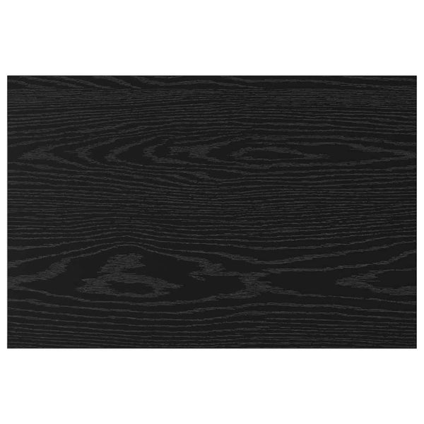 Schwarzes Regalbrett 4er Set 60x40 cm