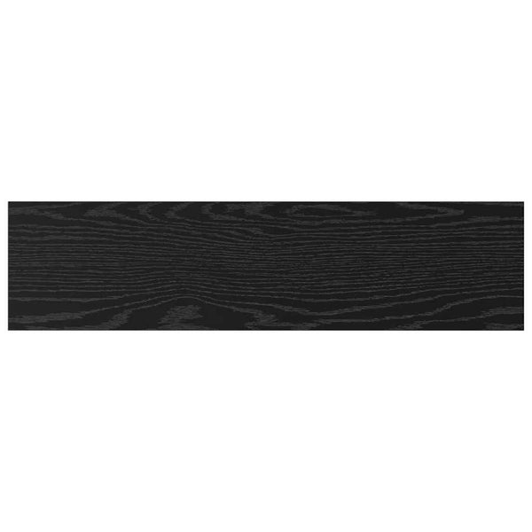 Regalbrett Schwarz 80 cm 4er Set