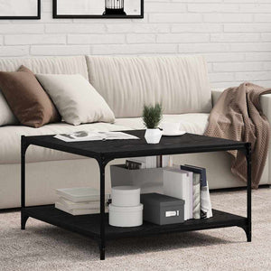 Regalbrett Schwarz 80x40 cm, 4er Set