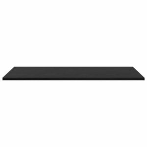 Regalbrett Schwarz 80x40 cm, 4er Set