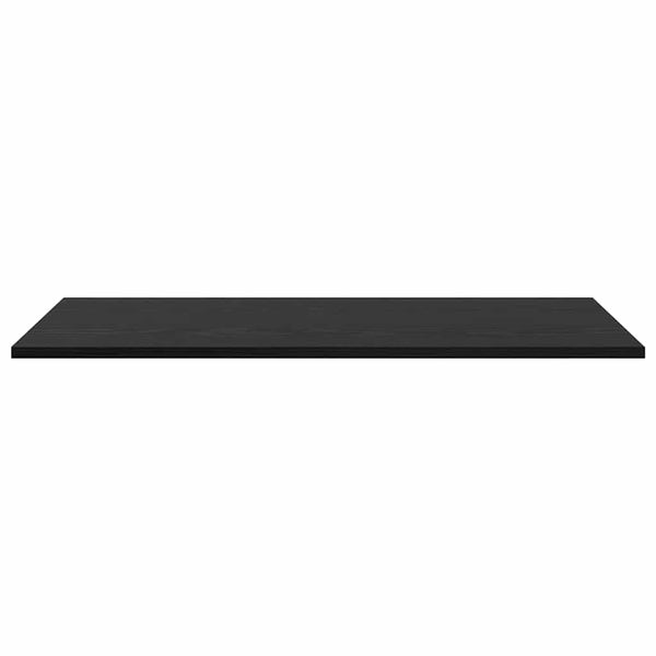 Regalbrett Schwarz 80x40 cm, 4er Set