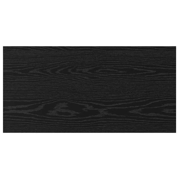 Regalbrett Schwarz 80x40 cm, 4er Set