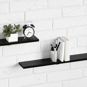 Regalbrett Schwarz 4er Set 100cm