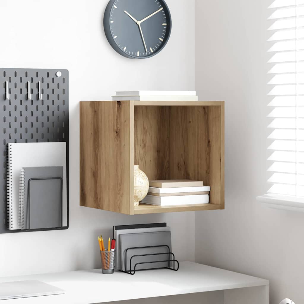 Wandschrank Artisan-Eiche 37x37 cm