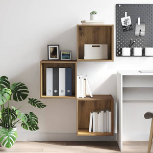 Wandschrank Artisan-Eiche 37x37 cm