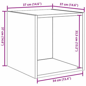 Wandschrank 2er Set Artisan Eiche