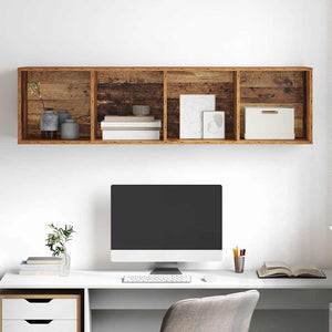 TV-Schrankset Altholz 37x37x142,5 cm