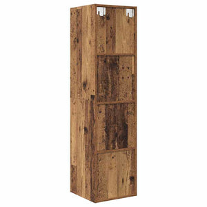 TV-Schrankset Altholz 37x37x142,5 cm