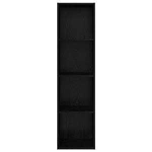 TV-Schrank Set Schwarz Eichen-Optik