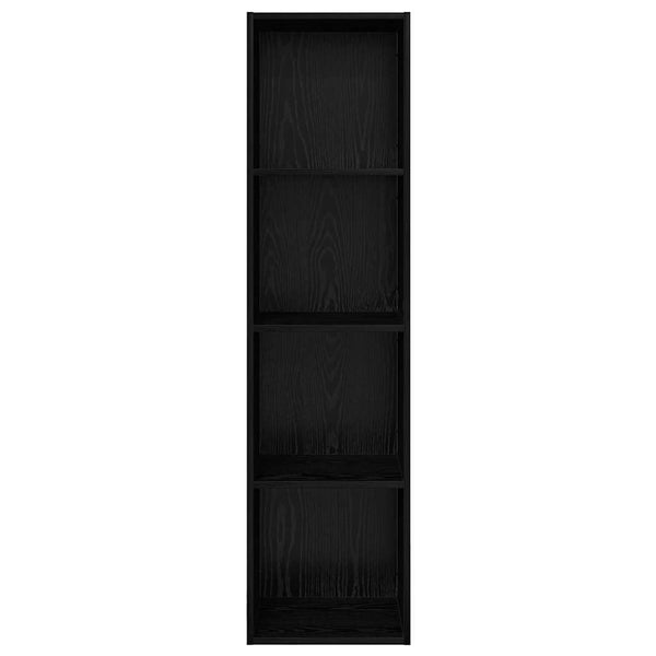 TV-Schrank Set Schwarz Eichen-Optik
