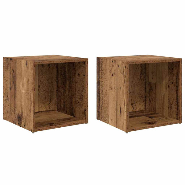 TV-Schrank Set Altholz 37,5cm
