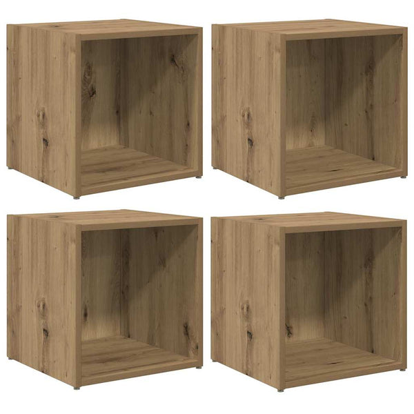 TV-Schrank Set Artisan-Eiche 4-teilig