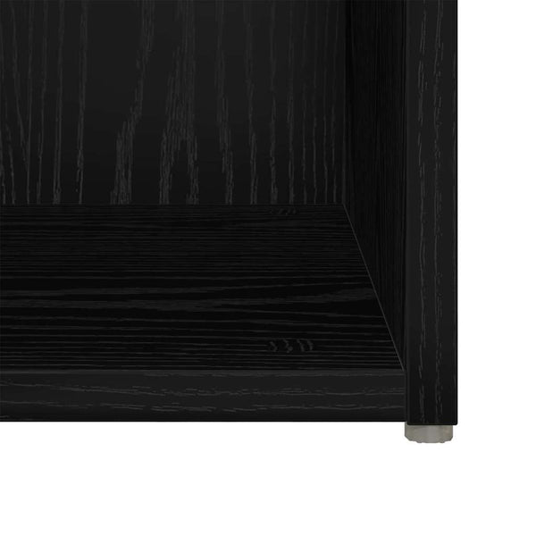TV-Schrank Set Schwarz, 2-teilig