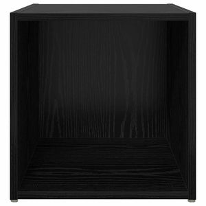 TV-Schrank Set Schwarz, 2-teilig