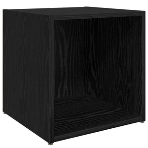 TV-Schrank Set, 4-teilig, Schwarz
