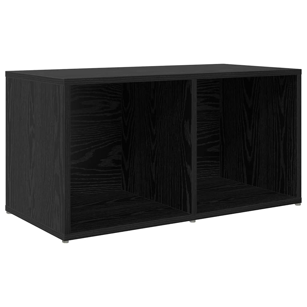 Meuble TV vidaXL noir 72 x 35 x 37 cm Bois d'ingénierie