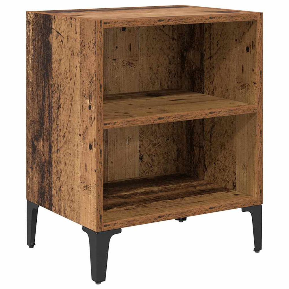 vidaXL Bedside Cabinet Reclaimed Wood 40 x 30 x 50 cm Engineered Wood