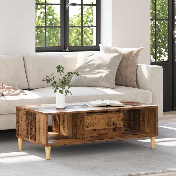 Couchtisch Altholz 102 cm