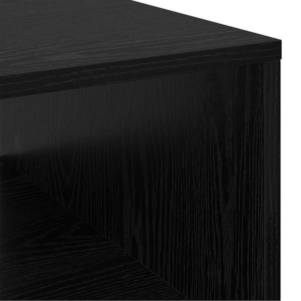 Couchtisch Schwarz Eichenoptik 102x55 cm