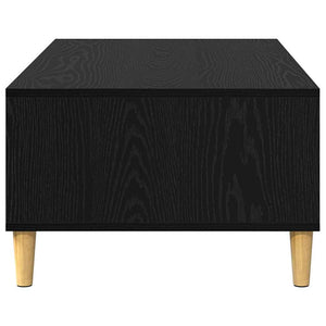 Couchtisch Schwarz Eichenoptik 102x55 cm