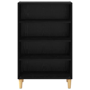 Schwarzes Sideboard in Eichen-Optik