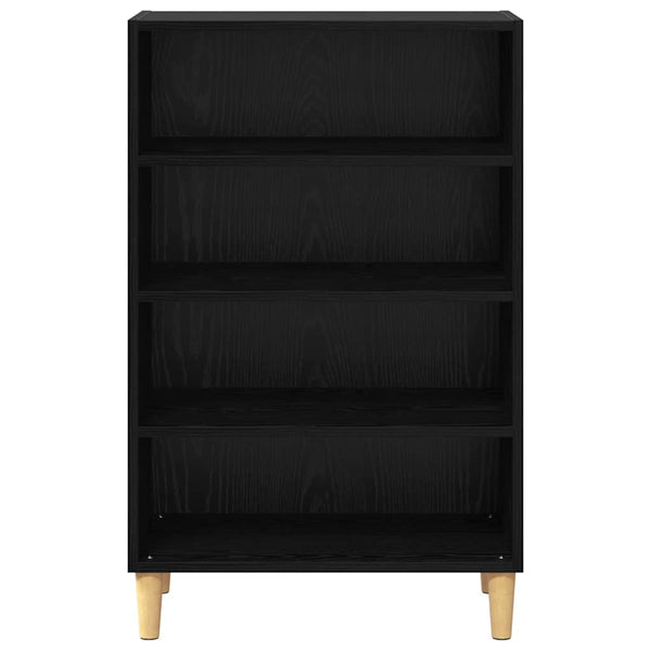 Schwarzes Sideboard in Eichen-Optik