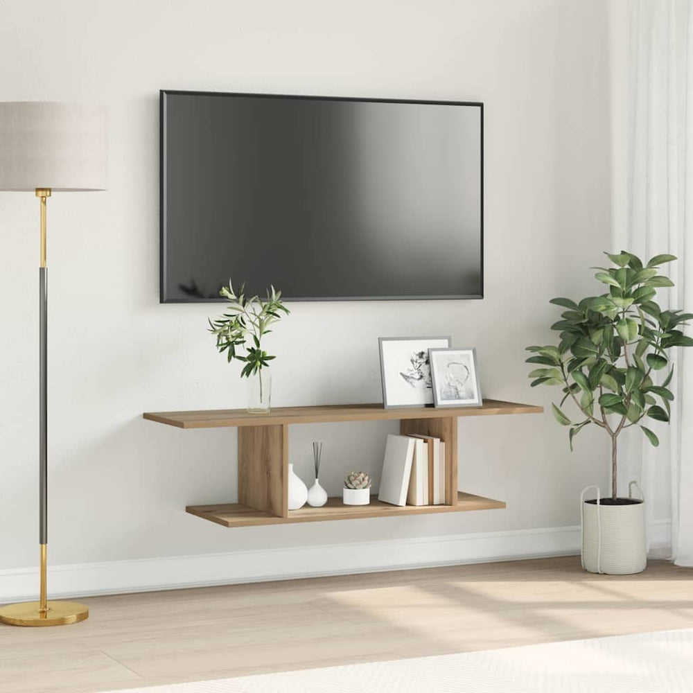 TV-Schrank Set Artisan Eiche 102 cm