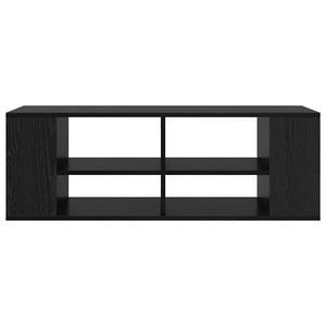 TV-Schrankset Schwarz Eiche Optik, 102 cm