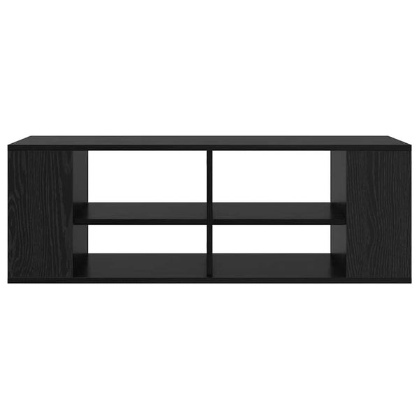TV-Schrankset Schwarz Eiche Optik, 102 cm