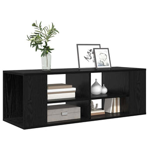 TV-Schrankset Schwarz Eiche Optik, 102 cm