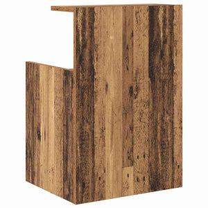 Nachttisch Altholz 40x35x60 cm