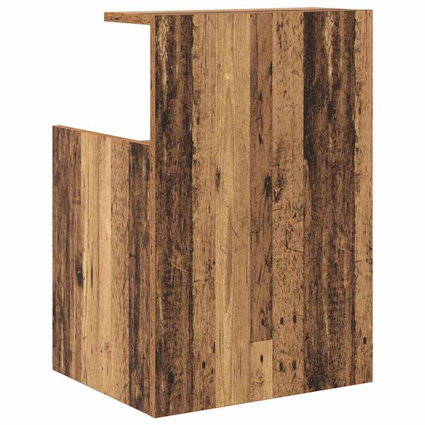 Nachttisch Altholz 40x35x60 cm