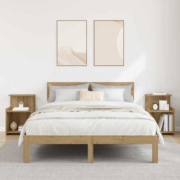 Nachttisch 2er Set Artisan Eiche