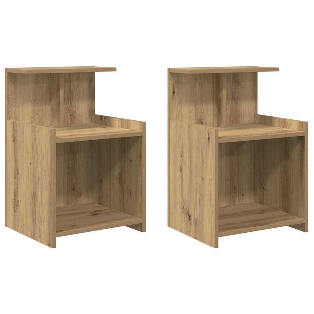 Nachttisch 2er Set Artisan Eiche