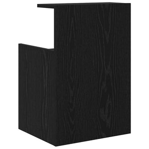 vidaXL Nightstands 2 pcs Black Oak Look 40 x 35 x 60 cm