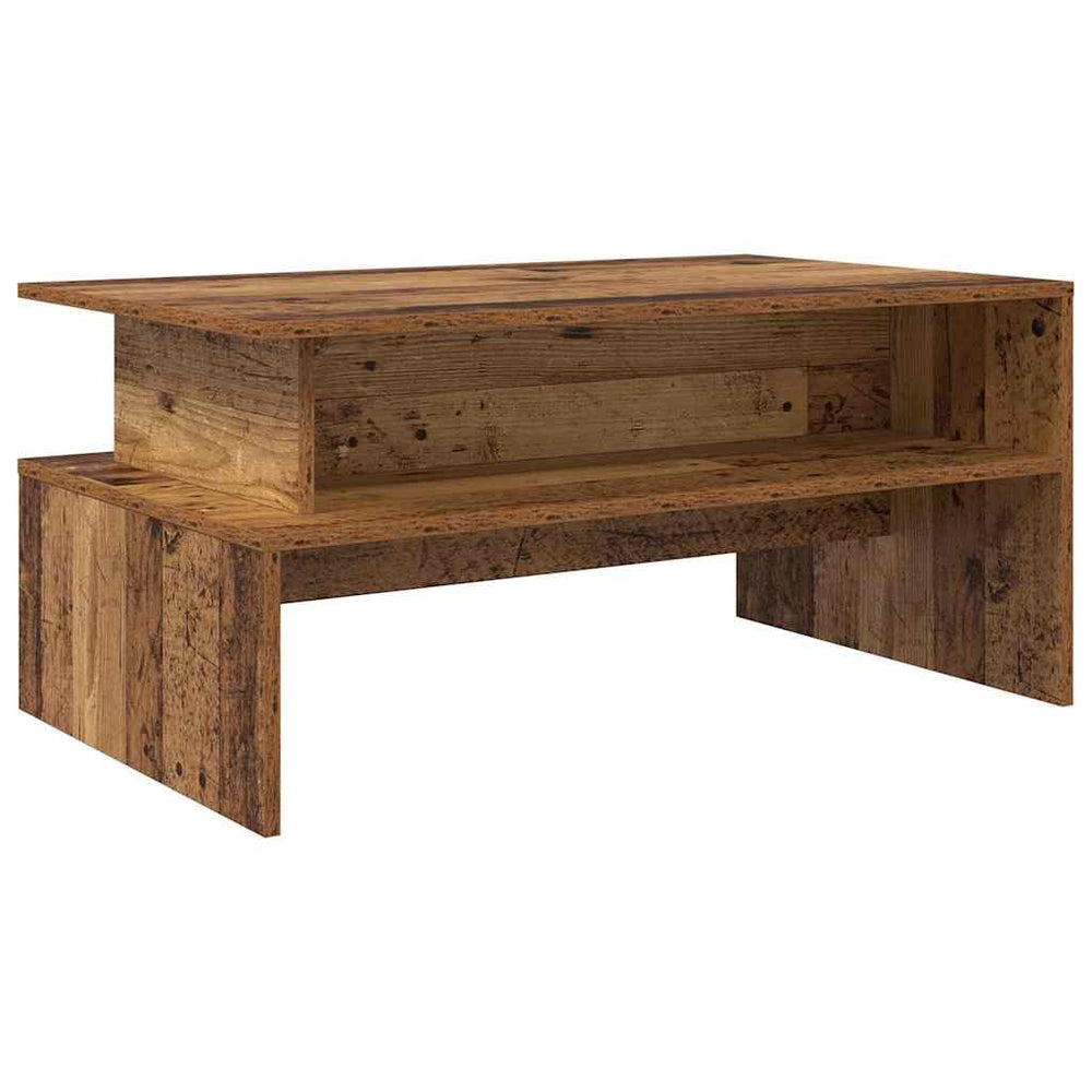 Couchtisch Altholz 90x55 cm